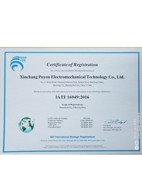 Certificates
