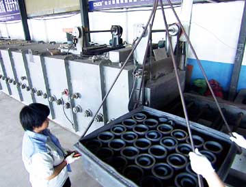 Forged Bearing Ring Annealing